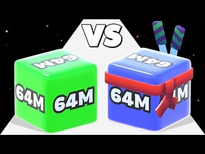 Jelly Run 2048 Infinity - BASIC vs VIP (ASMR Gameplay)