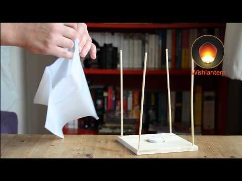 Floating Water Lanterns - Learn How to Assemble (Wishlantern)