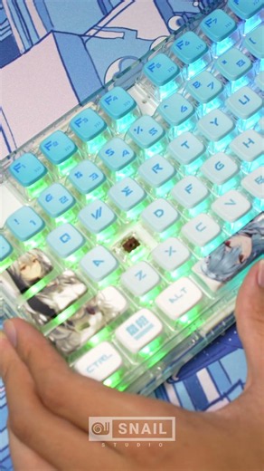 - Neon Genesis Rei Ayanami Keyboard Showcase -