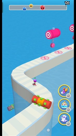 Fun Run 3D New Game Play Level 100 #funrun3d #gaming #shorts