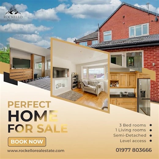 1.1K views |  For Sale: Stunning 3-Bed Semi-Detached Home in...