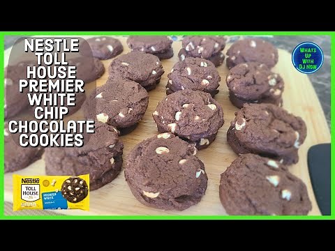 Amazing White Chocolate Chip Cookies | How to make with easy step by step instructions