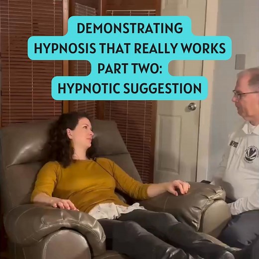 Once a client is in a hypnotic state, suggestions can feel real, but they never cause the client to do what they don't want to do. The mind is still in control, but it's extremely focused! Here's part two of my work with Abbie, demonstrating how hypnotic suggestion can work. You can find part one in our previous post. | Anderson Hypnosis Center