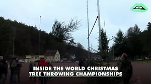 573K views · 250 reactions | Christmas tree throwing — there's an actual competition for it  | Save the Wild World | Facebook