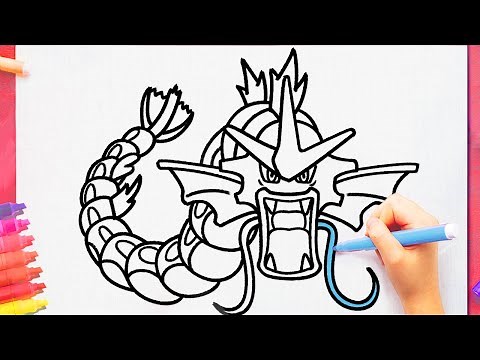 HOW TO DRAW GYARADOS from pokemon
