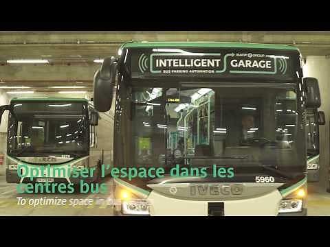 Garage intelligent : le bus RATP se gare en totale autonomie