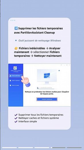 CMD : supprimer les fichiers temporaires Windows