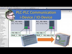 TIA Portal: IO-Devices / PLC-PLC Communication
