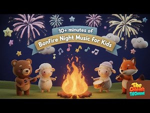 Fireworks Fun for Kids 🎆 Songs to Enjoy & Feel Safe | 10 Minute Compilation #fireworkssong