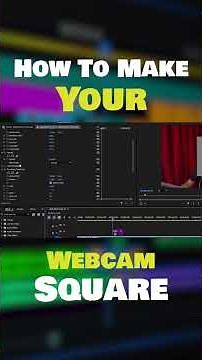 Turn Your Webcam into a Square Overlay – Easy Premiere Pro Tutorial