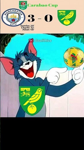 Manchester City vs Norwich City Highlights | Carabao Cup