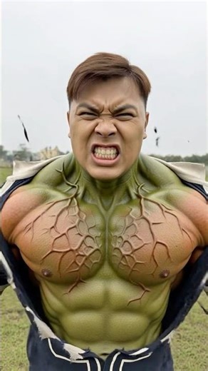 Battle of the Strongest – Hulk vs Venom 💥 #batmanvsspiderman #hulk #venom