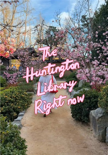 Spring Blooms at The Huntington Library