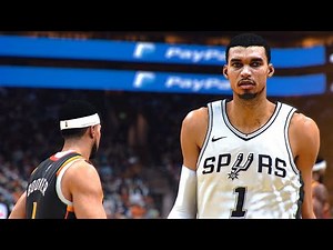 SPURS vs SUNS | November 2, 2025 | NBA 2K ULTRA REALISTIC GAMEPLAY 😱