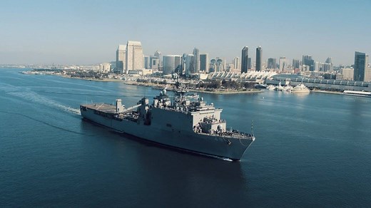 USS Harpers Ferry (LSD-49) is the lead ship of her class of landing ship dock of the United States Navy. This warship was named for the town of Harpers Ferry, West Virginia, which, because of the U.S. arsenal there, was an important location during the Civil War. Read more https://wp.me/p3avY4-3f9 | Military Leak