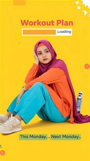 Workout Plan 😂 | Most Relatable Fitness Motivation for Women #funnyfitness #shorts