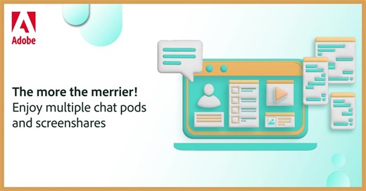  Ready to elevate your virtual learning experience? Dive into multiple points of view and explore a world of diverse topics simultaneously! With Adobe Connect, you can create dynamic learning environments that keep everyone engaged.  Unlock the secrets of effective pod setup in our latest video: https://bit.ly/3MIiUd9 #TheChoiceOfPros #Training #Online #Virtual | Adobe Connect | Facebook