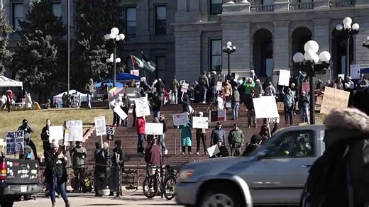 Denver protesters rally for second weekend following deadly Minneapolis ICE shooting