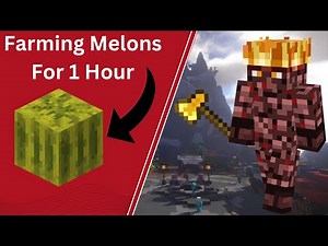 This OP Melon Farm Makes MILLIONS in Hypixel Skyblock
