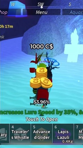 Opening a orca egg #roblox #fisch