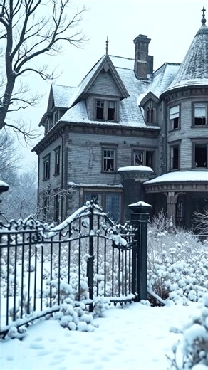 Which of these 4 Snowy Abandoned Mansion's Architecture would make you save? #abandoned #architecture #snow #snowfall #remodel | Abandoned Houses and Unreal Places