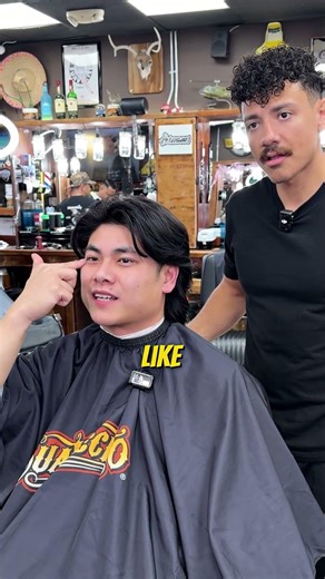 Middle Part Flow Haircut on Long Hair | Orange County Barber