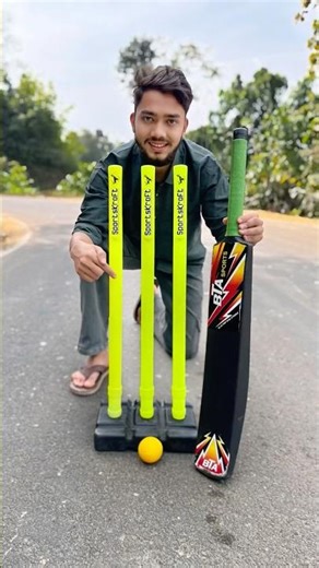 ₹299 Sportskraft Cricket Set Unboxing 🏏