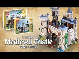 How I merged two Creator 3-in-1 castles into one epic MOC?