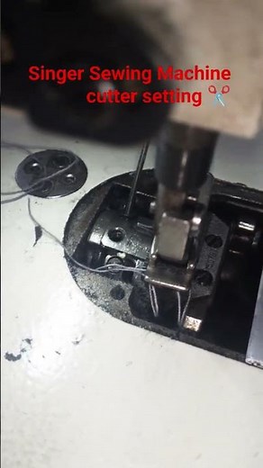 Singer Sewing Machine Cutter Setup | Quick Factory Trick#singersewingmachine #cutter #GarmentFactory