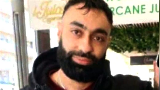 Footage of security guard's final moments shown in court