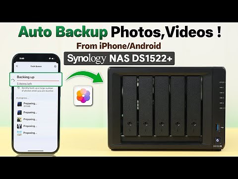 Auto Backup iPhone & Android photo to Synology NAS [Private Cloud Guide]