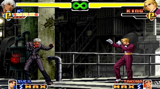 拳皇2000 K配金秀一 爆红一套