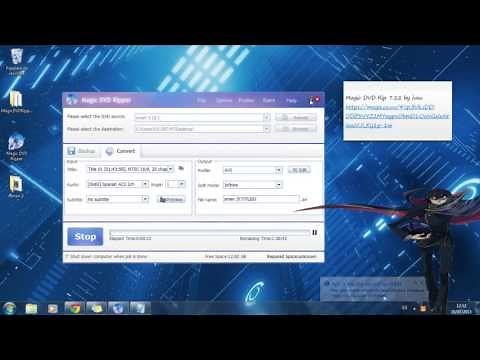 Crear un DVD RIP con Magic DVD Ripper 7.1.2/ Extraer películas de un DVD