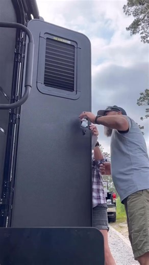 We are late to the party but we finally added the RV lock and absolutely love it! It was so easy to install. We had the old handle off and the RV lock on in about 12 minutes. We even did it at the campsite. It’s so nice to not worry about where the keys are! Who else has this? #rvlock #rvlockkeyless #rvlockkeylesshandles #rvlockkeylessentry #yay #letsgocamping #greywolf20rdse #cherokeegreywolf #cherokeerv | RV Camping