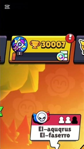 I REACHED 30K ON MY SIDE ACCOUNT. #kesfet #brawlstars