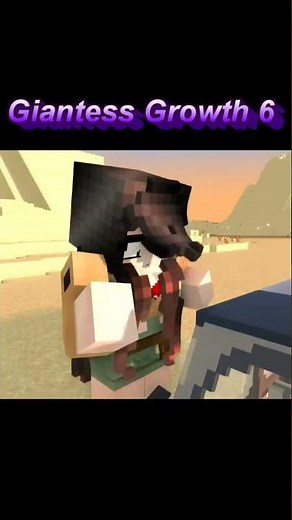 Giantess Growth 6 - Teaser pt 2 #giantess #giantessgrowth #animation #minecraft #grow