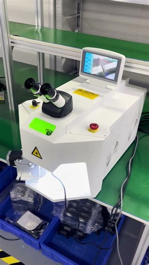 Rotary Laser Welding System for Jewelry Ring Welding | Industrial Automation Solution