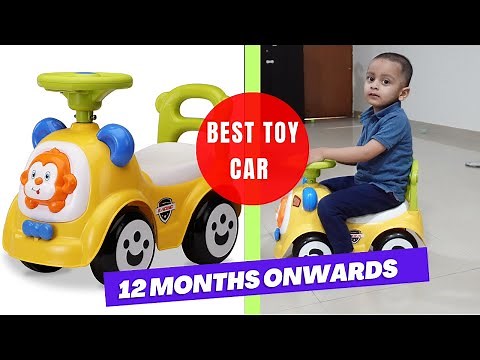 Best TOY CAR for babies and TODDLERS | 1 Year Onwards | LuvLap Sunny Ride ON and CAR for kids Review