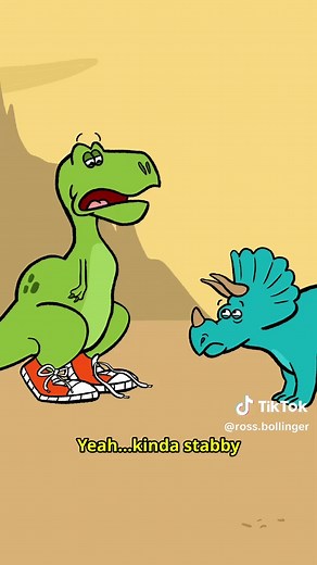 Hilarious T-Rex Shoes Animation