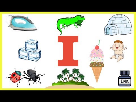 Letter I-Things that begins with alphabet I-words starts with I-Objects that starts with letter I