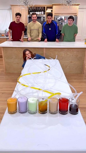 Mystery Drink Game: Don't Choose the Wrong Straw!