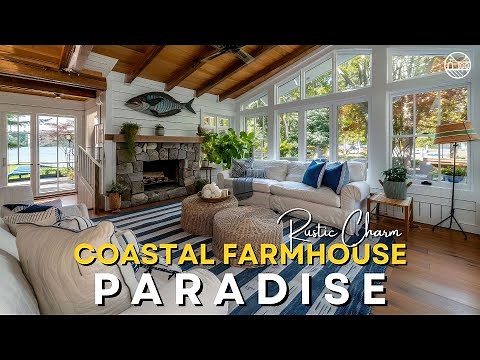 Coastal Farmhouse Decor: Bringing The Ocean into Your Home