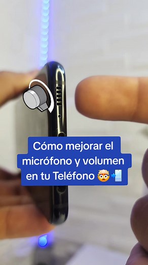 1.4M views · 4.7K reactions | Como Mejorar el Micrófono y aumentar volumen de tu Teléfono #mejorarmicrófono #micrófonodelteléfono #teléfono #mejorarvolumen #trucodelteléfono | NoéTips | Facebook