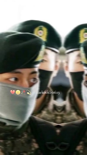 Tae Military Photo Collage: A Tribute to Taekook BTS