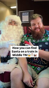 We had the most festive day aboard one of the longest passenger rail lines in the country! 🚂 We hopped on the North Pole Santa Excursion with the @tncentralrailroadmuseum , a holiday tradition that takes you from Downtown Nashville to Historic Watertown and back. The train cars are fully decked out in Christmas decorations, and yes, you can even get a photo with Santa (definitely a highlight!). 📸 Once you pass Lebanon, the views of Middle Tennessee are absolutely stunning. The windows are huge