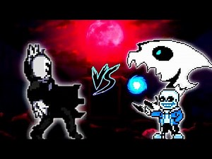 Gaster V3 VS Classic Sans V3 in Mugen