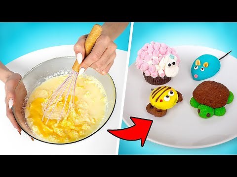 Wir backen süße Kekse in Tierform!