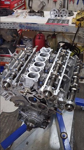 Home engine build - VG30DETT #engine #DIY #automobile #nissan #enginebuild #jdm