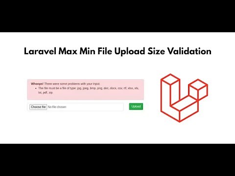 Laravel 10 File Upload Max Size Validation Tutorial