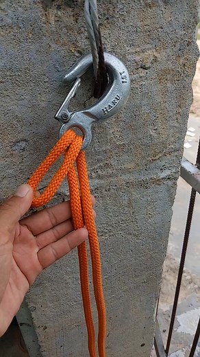 A great knot/ How to tie rope knot with hook. #idea #hacks #stringline #knots #reels #MasterKnot #knottutorials #knotsforclimbing | Weekofknots